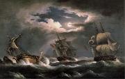 Thomas Pakenham Most of the French armada sent to Bantry By Limped back in January 1797 to their bases in France oil painting reproduction